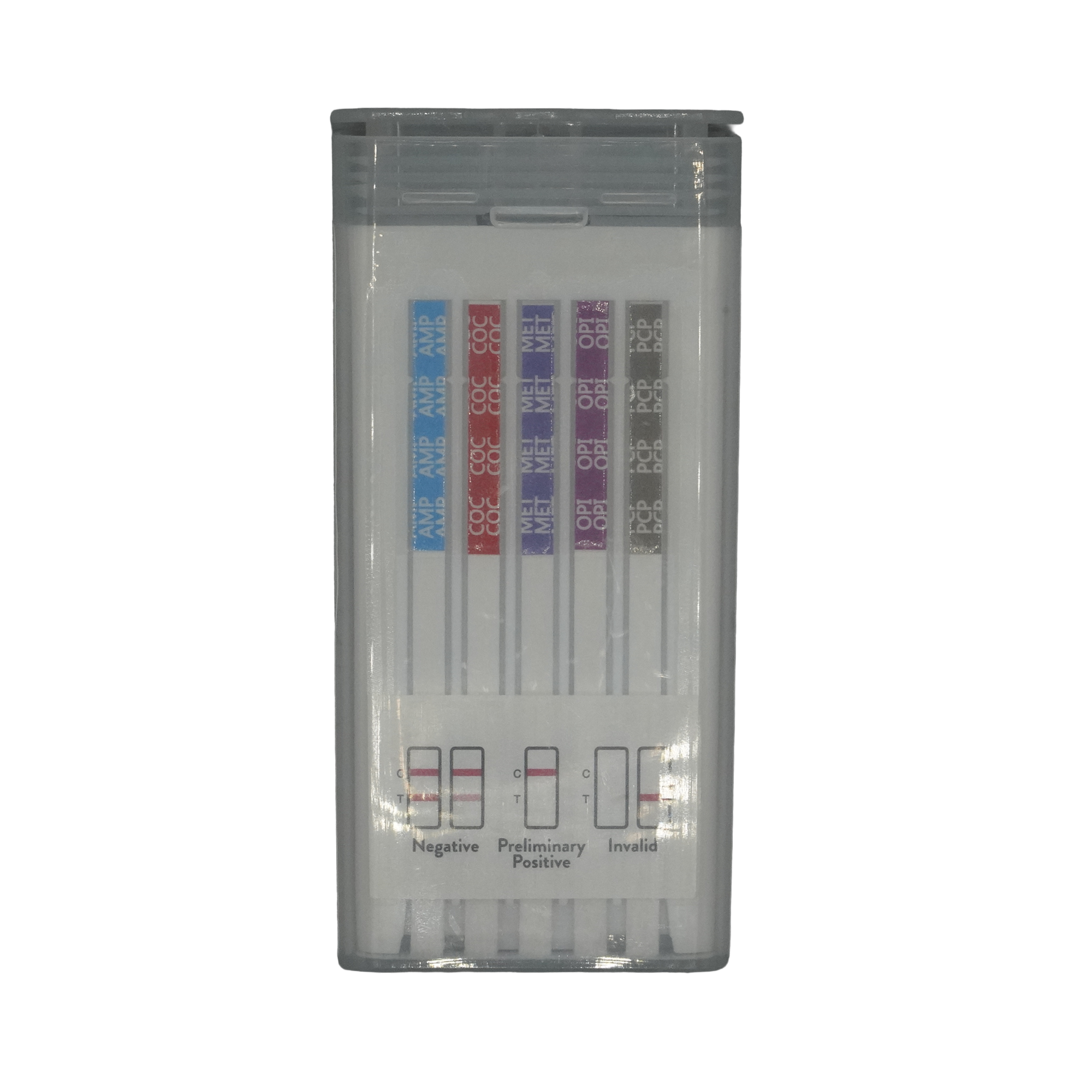 5 Panel Saliva Drug Test w/ No THC | Oral Fluid Drug Test 